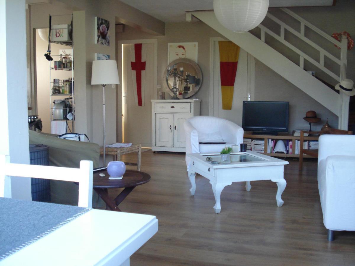 Logement Avec Jardin De Bord Mer Port Navalo Arzon Bagian luar foto
