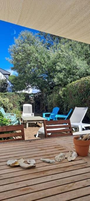 Logement Avec Jardin De Bord Mer Port Navalo Arzon Bagian luar foto