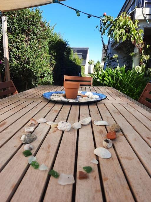 Logement Avec Jardin De Bord Mer Port Navalo Arzon Bagian luar foto