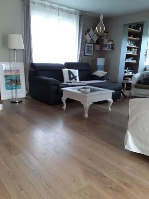 Logement Avec Jardin De Bord Mer Port Navalo Arzon Bagian luar foto