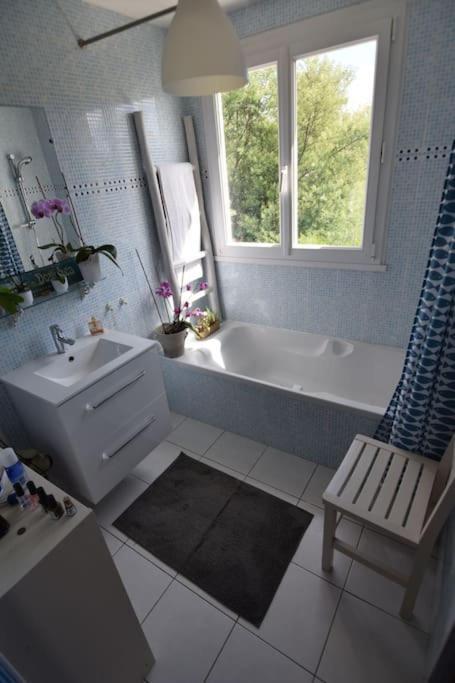 Logement Avec Jardin De Bord Mer Port Navalo Arzon Bagian luar foto