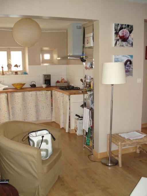 Logement Avec Jardin De Bord Mer Port Navalo Arzon Bagian luar foto
