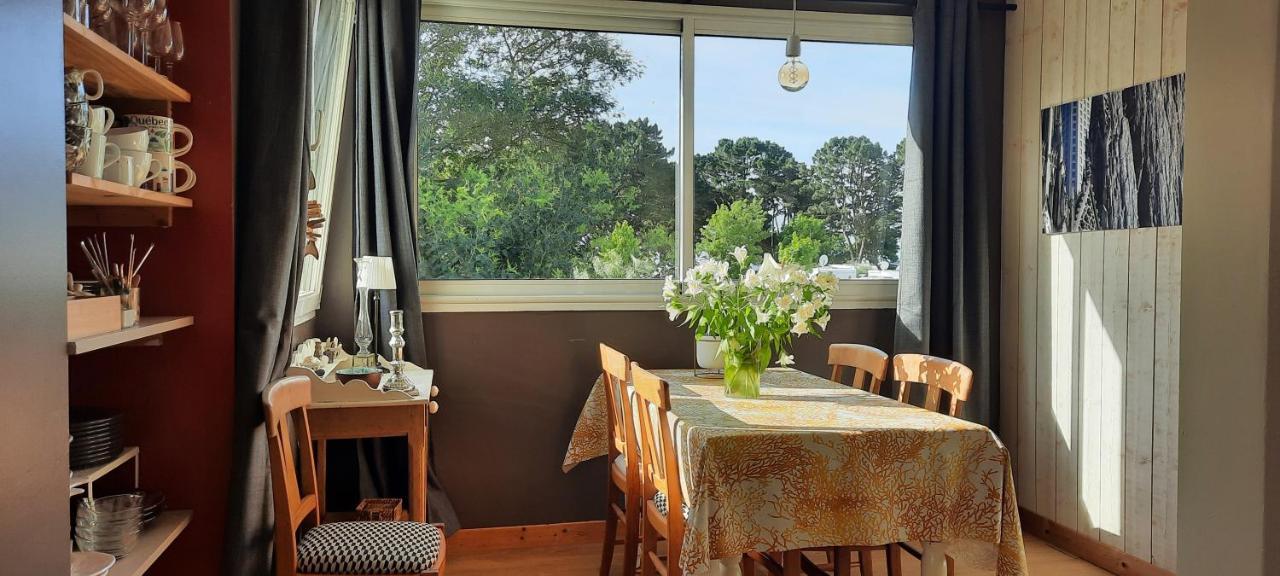 Logement Avec Jardin De Bord Mer Port Navalo Arzon Bagian luar foto