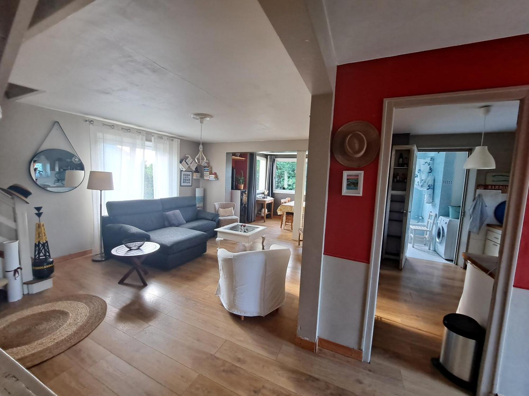 Logement Avec Jardin De Bord Mer Port Navalo Arzon Bagian luar foto